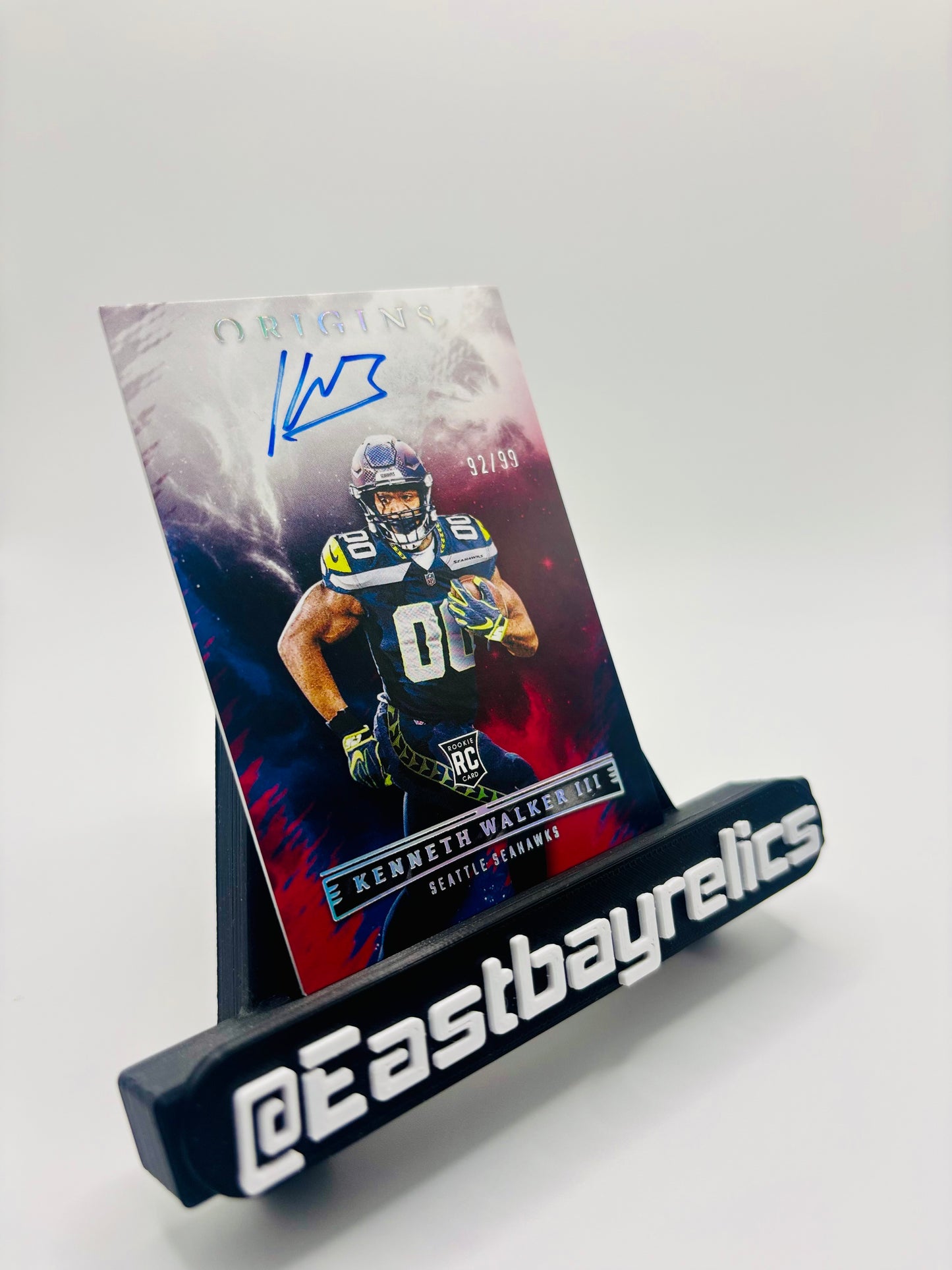 2022 Panini Origins Rookie Autographs #RAU-KWA Kenneth Walker III /99 SEA #00