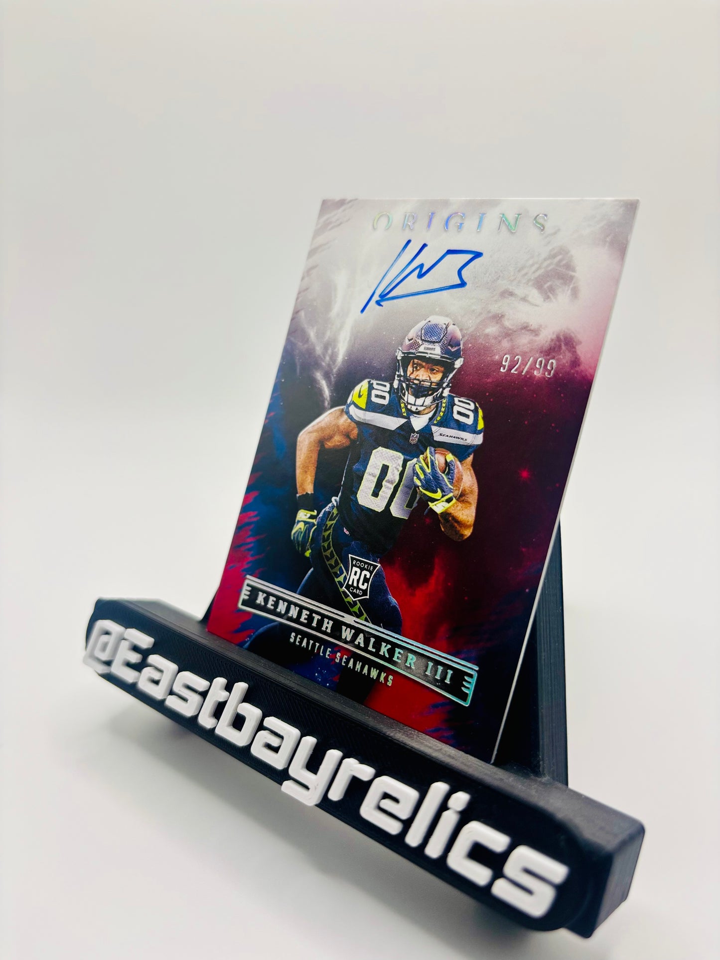 2022 Panini Origins Rookie Autographs #RAU-KWA Kenneth Walker III /99 SEA #00