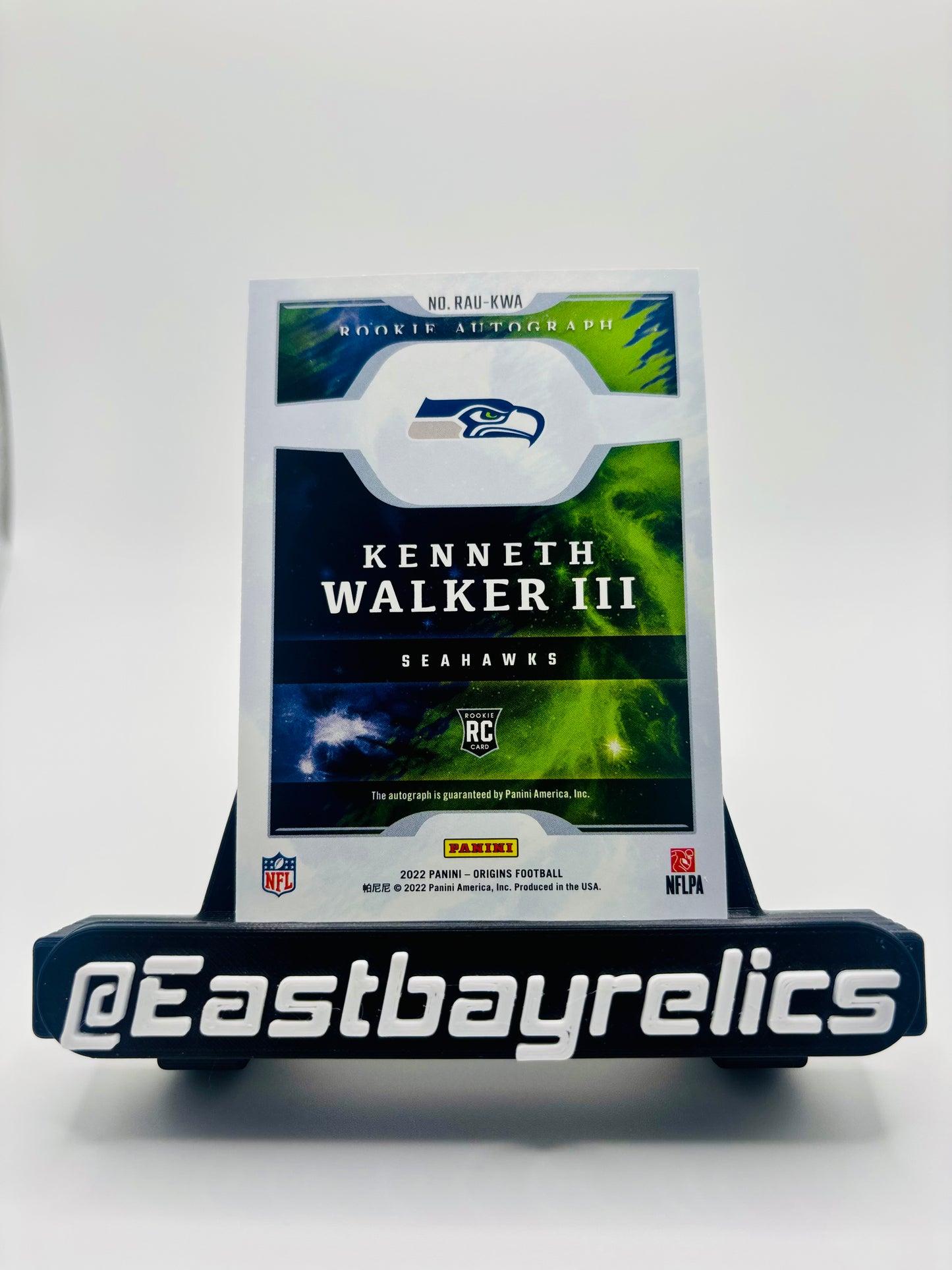 2022 Panini Origins Rookie Autographs #RAU-KWA Kenneth Walker III /99 SEA #00