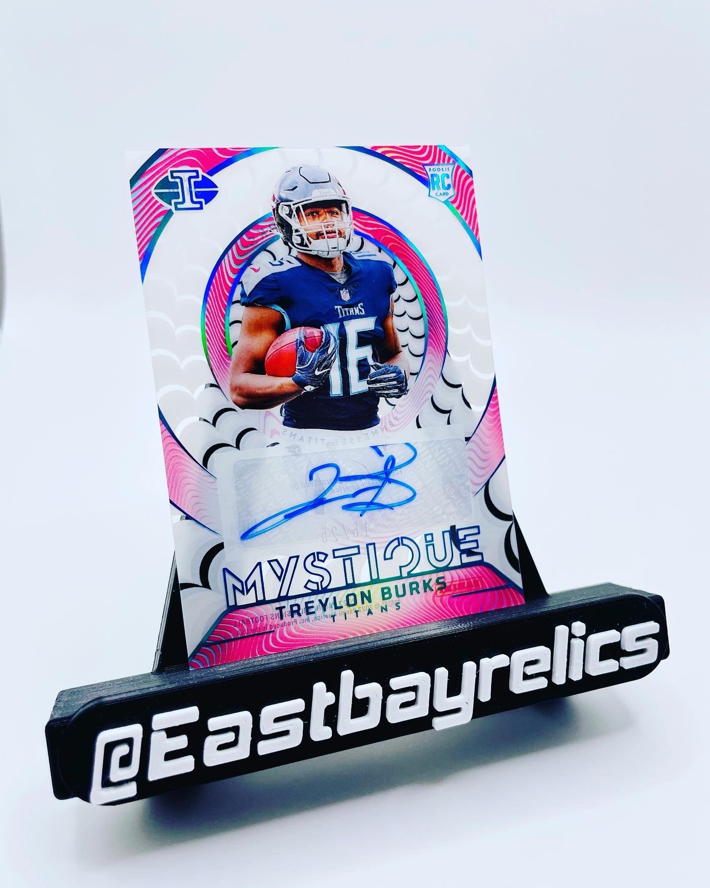 2022 Panini Illusions Mystique Treylon Burks Auto