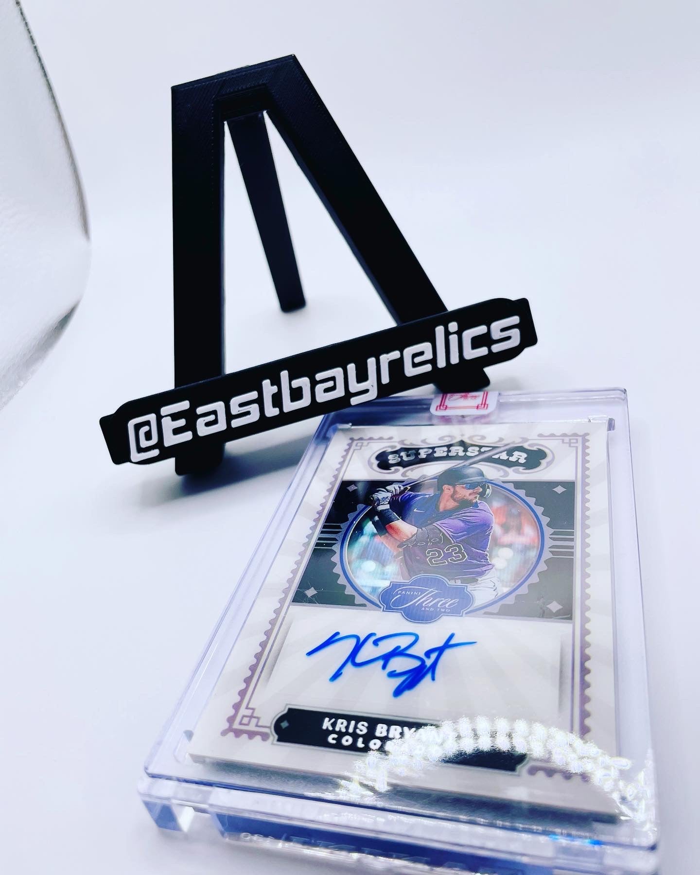 2022 Panini Three and Two superstar signatures Kris Bryant