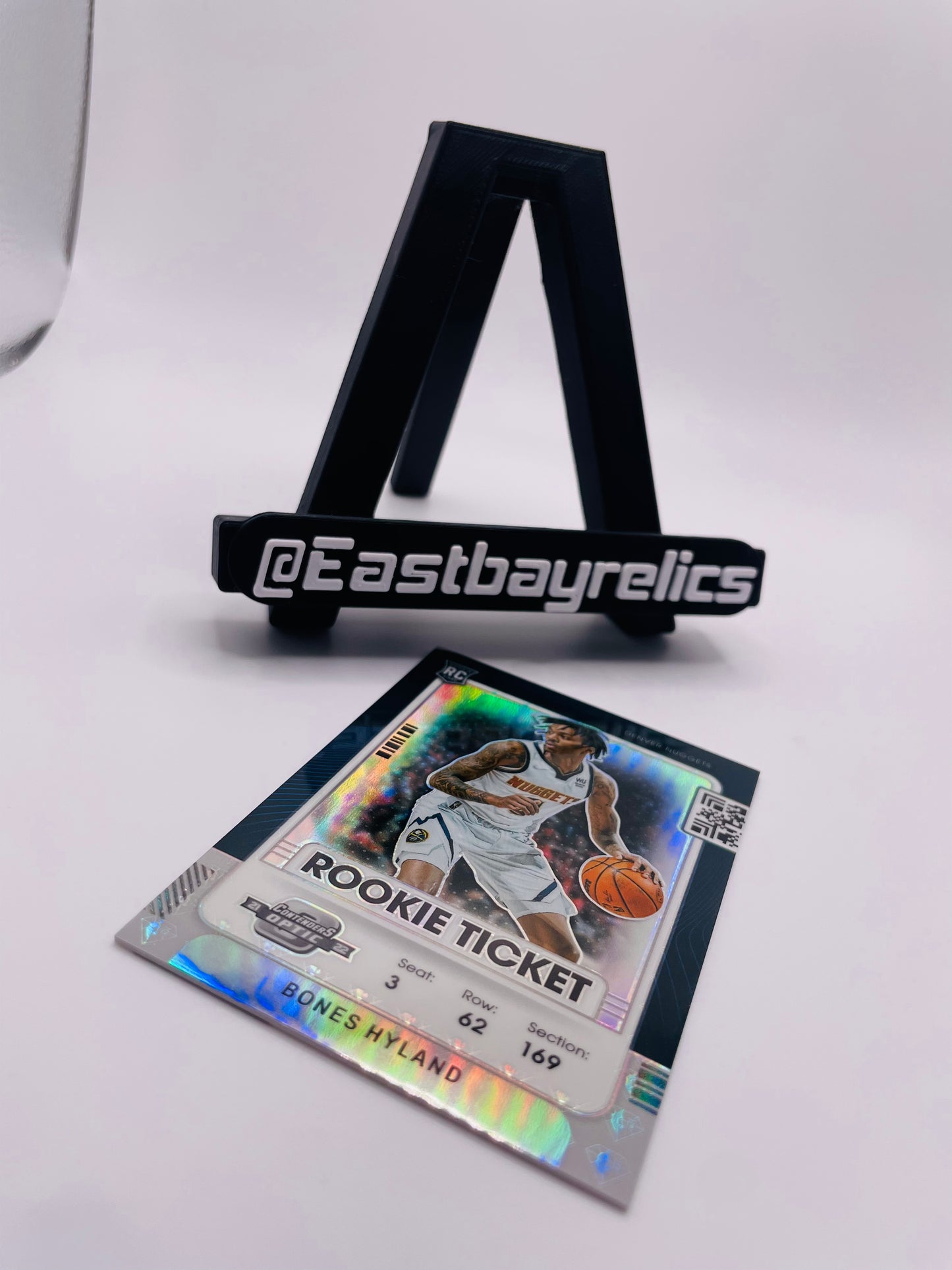 2021 Contenders Optic Rookie Ticket stub Bones Hyland