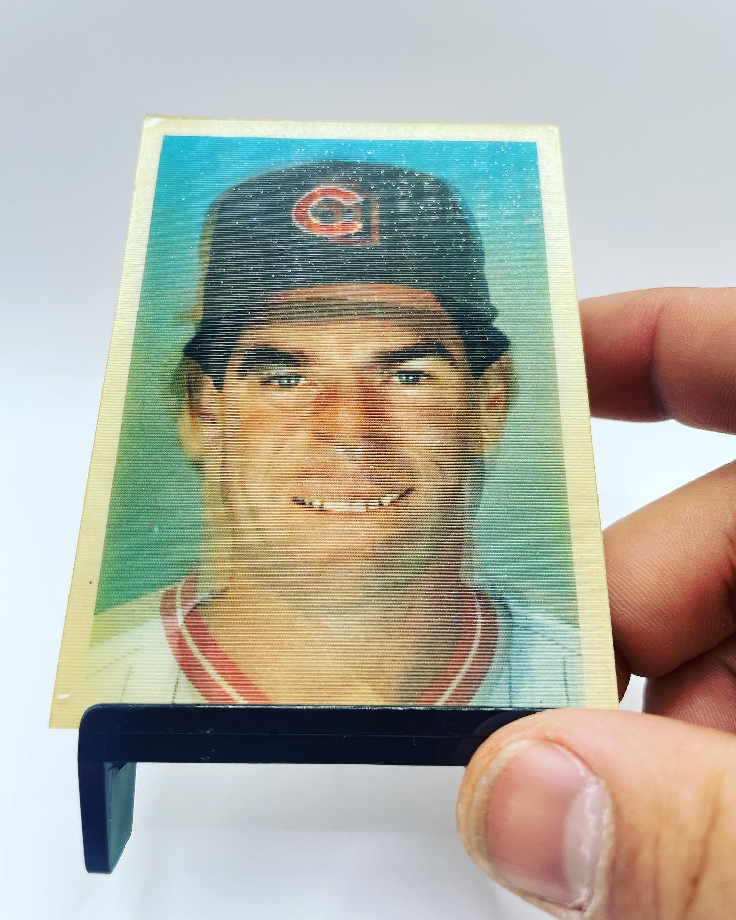 1986 Tri-Stars hologram Pete Rose, Ryne Sandburg, Steve Garvey