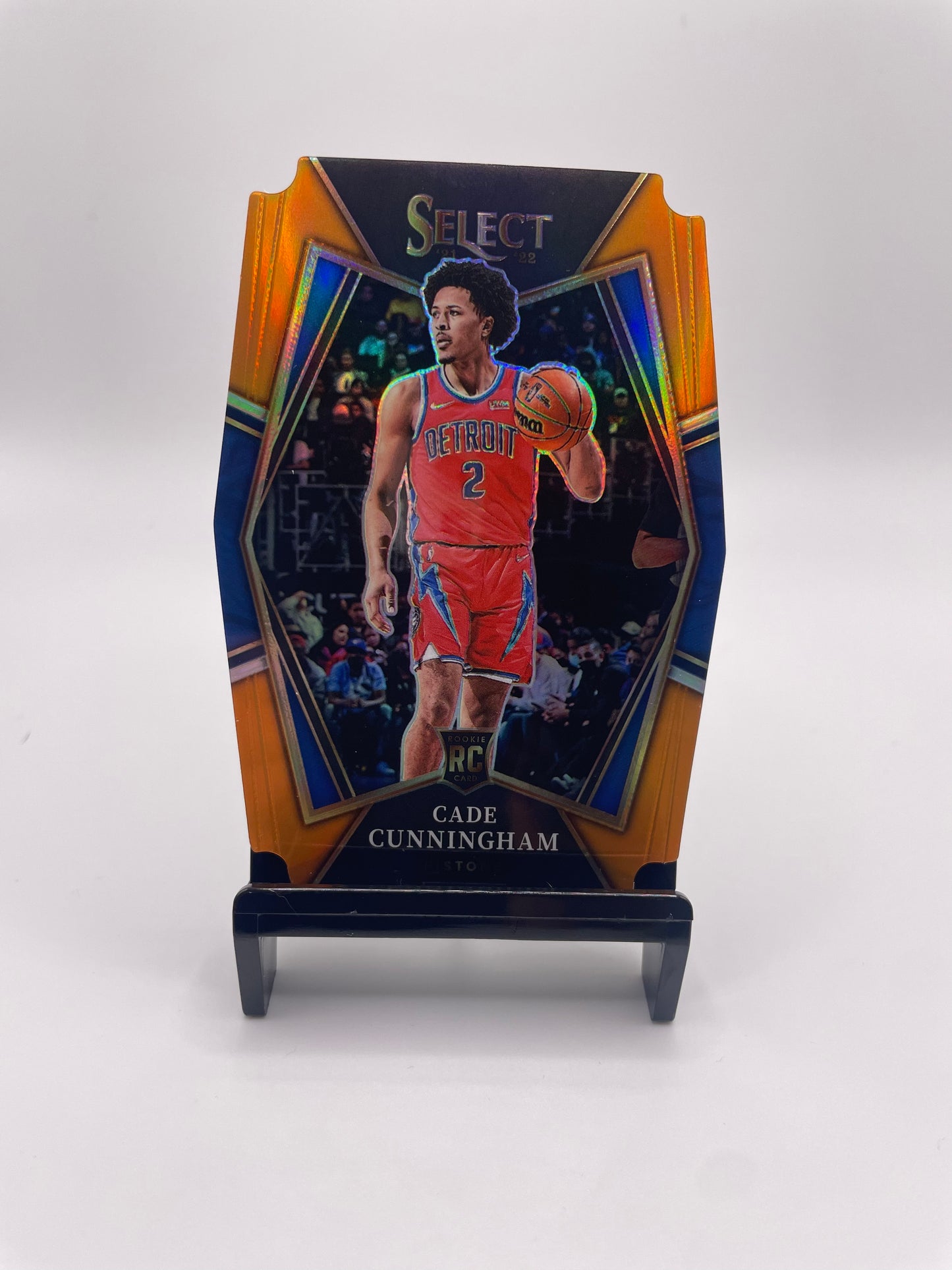 2021-22 Panini Select Orange Prizm Cade Cunningham 13/65 ROOKIE Die cut