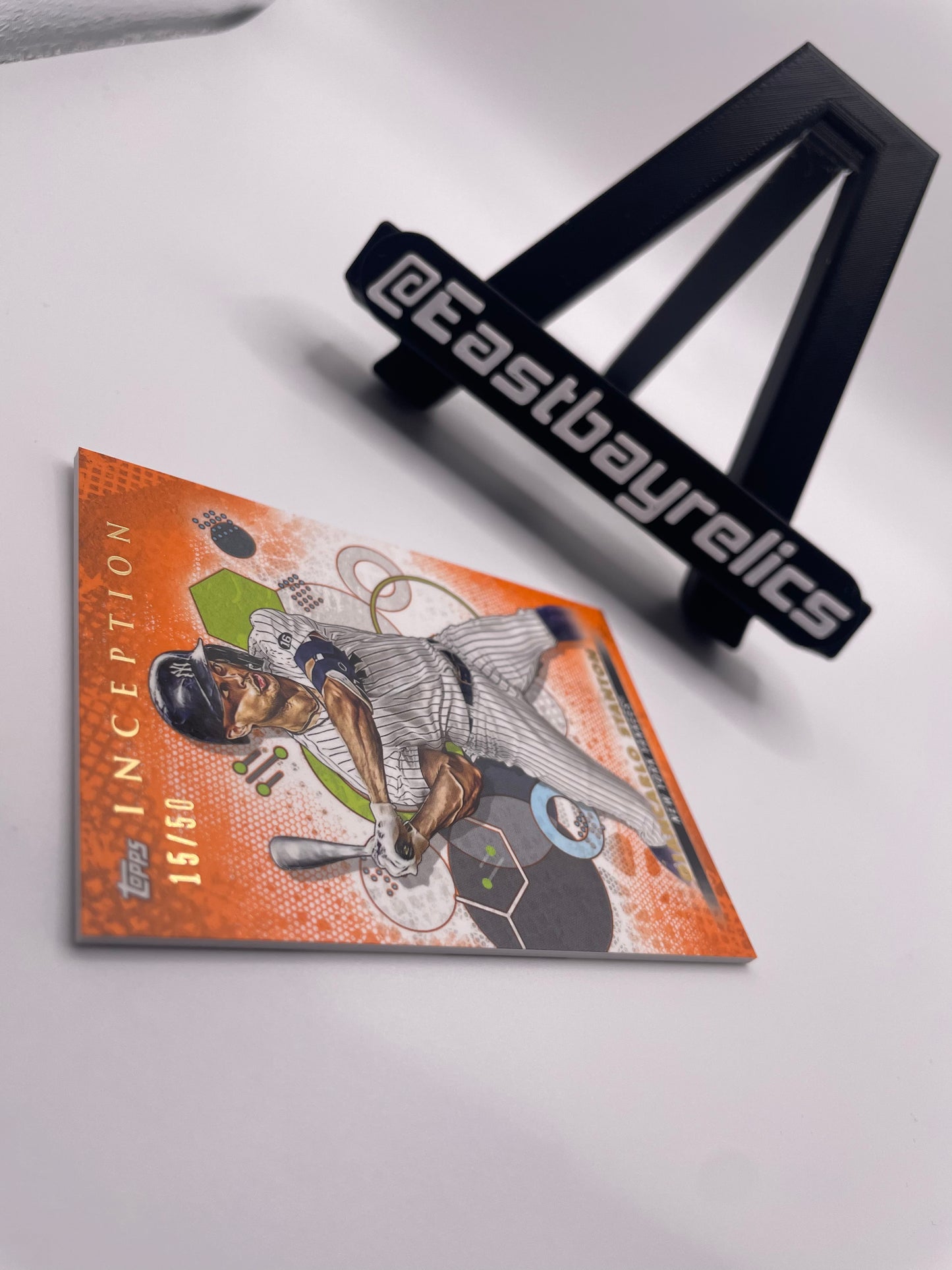 2022 Topps Inception Giancarlo Stanton orange parallel #15/50