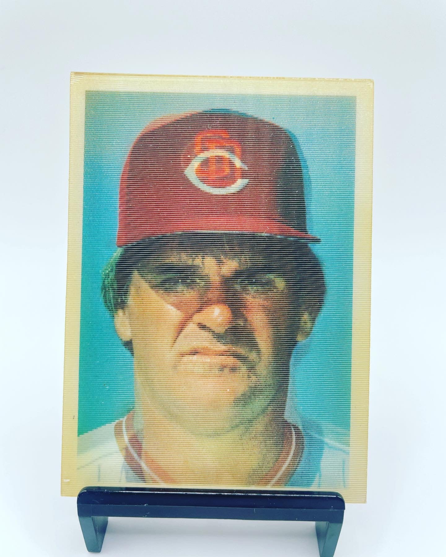 1986 Tri-Stars hologram Pete Rose, Ryne Sandburg, Steve Garvey