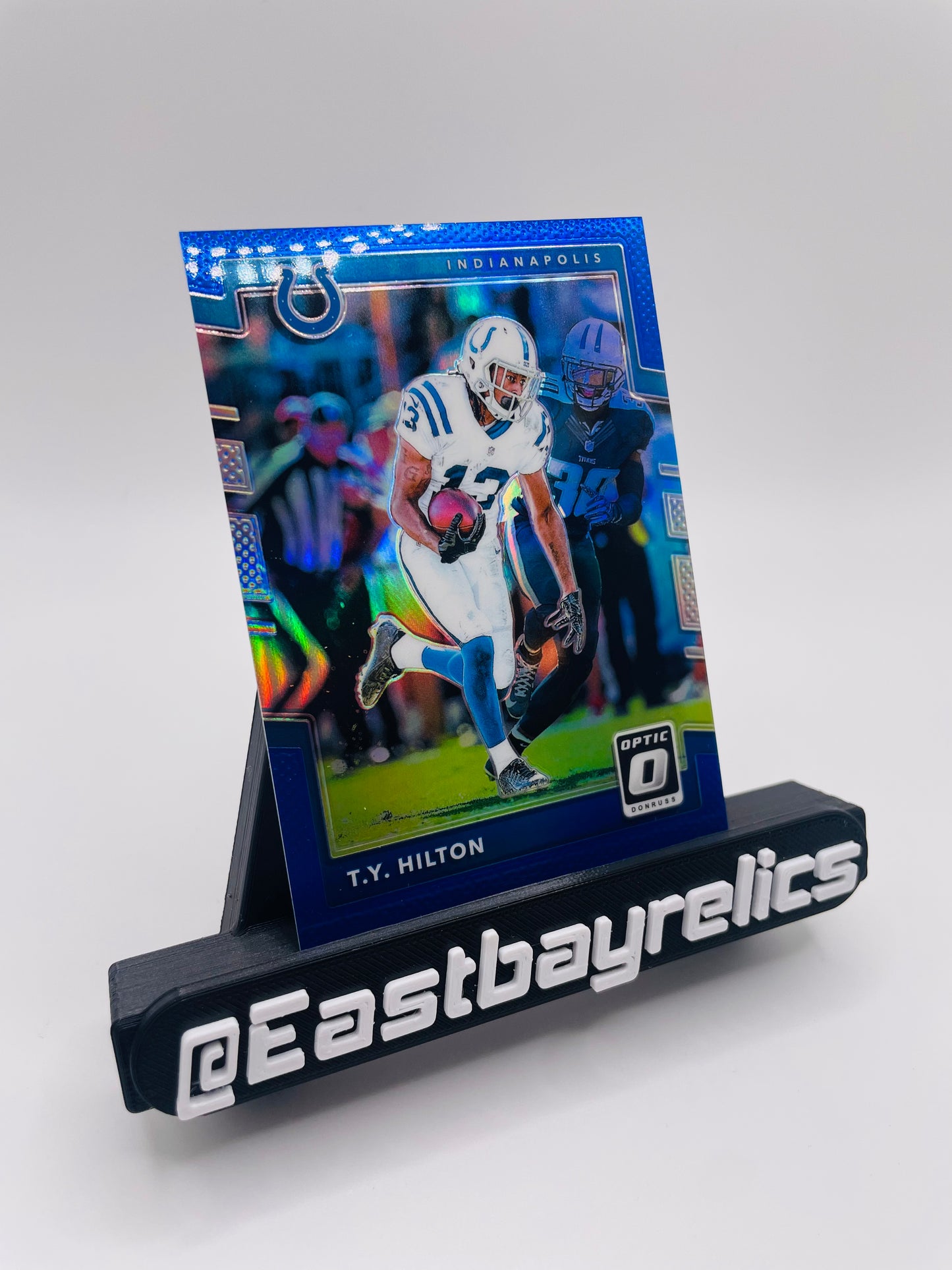 2017 Donruss Optic Blue Prizm T.Y. Hilton
