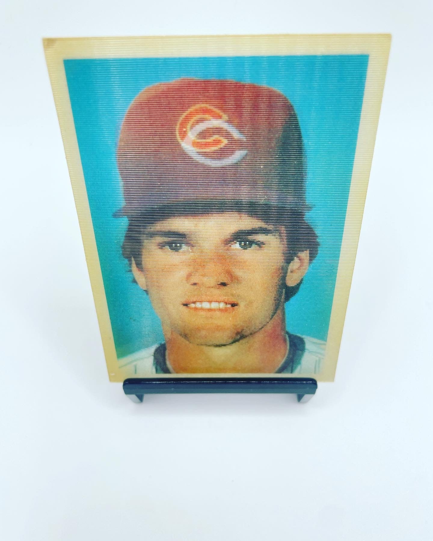 1986 Tri-Stars hologram Pete Rose, Ryne Sandburg, Steve Garvey
