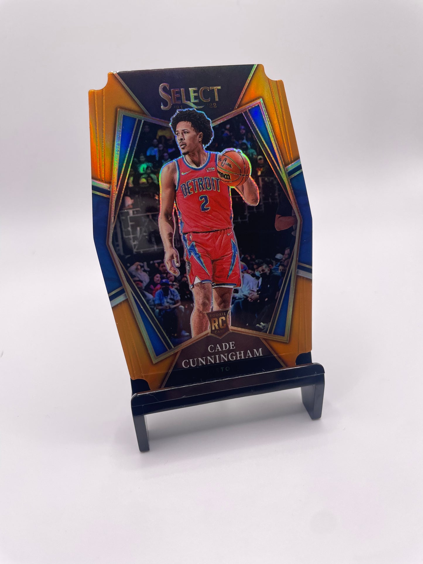 2021-22 Panini Select Orange Prizm Cade Cunningham 13/65 ROOKIE Die cut