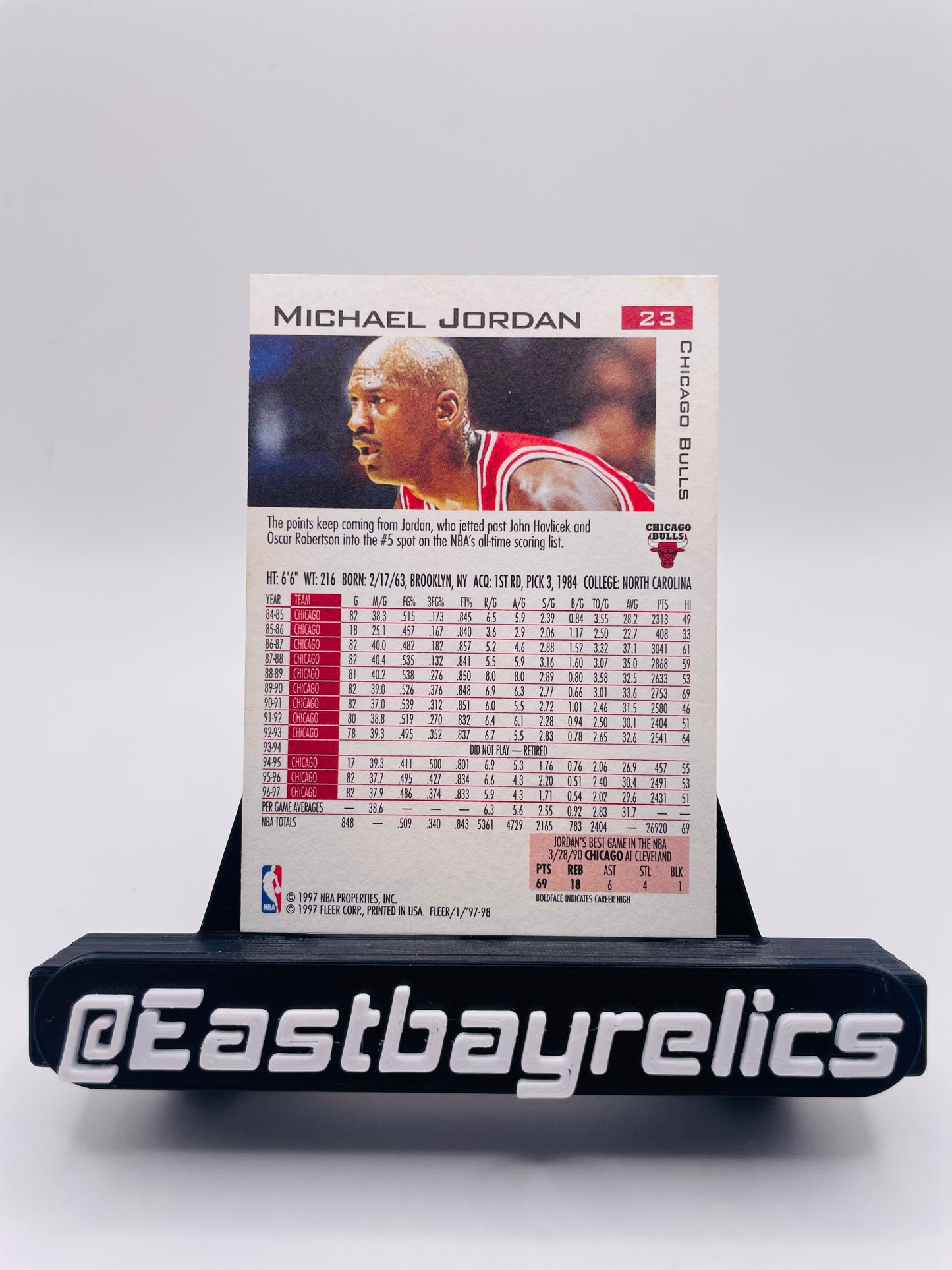 1997 Fleer Michael Jordan