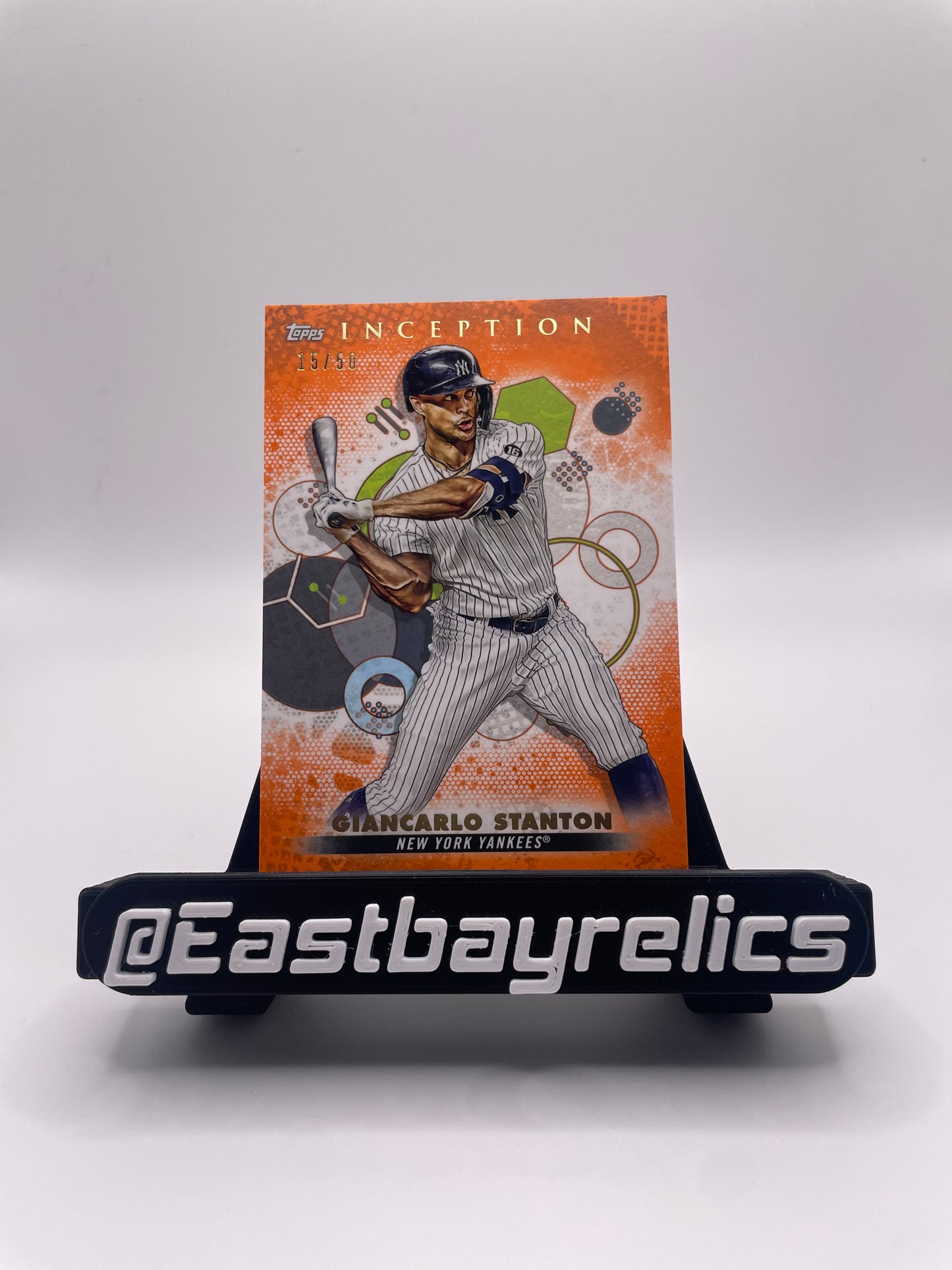 2022 Topps Inception Giancarlo Stanton orange parallel #15/50