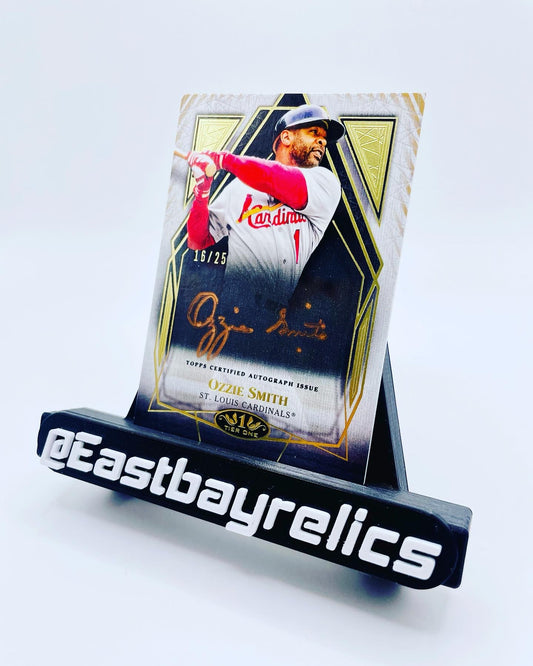 2022 Topps Tier 1 Ozzie Smith Bronze auto