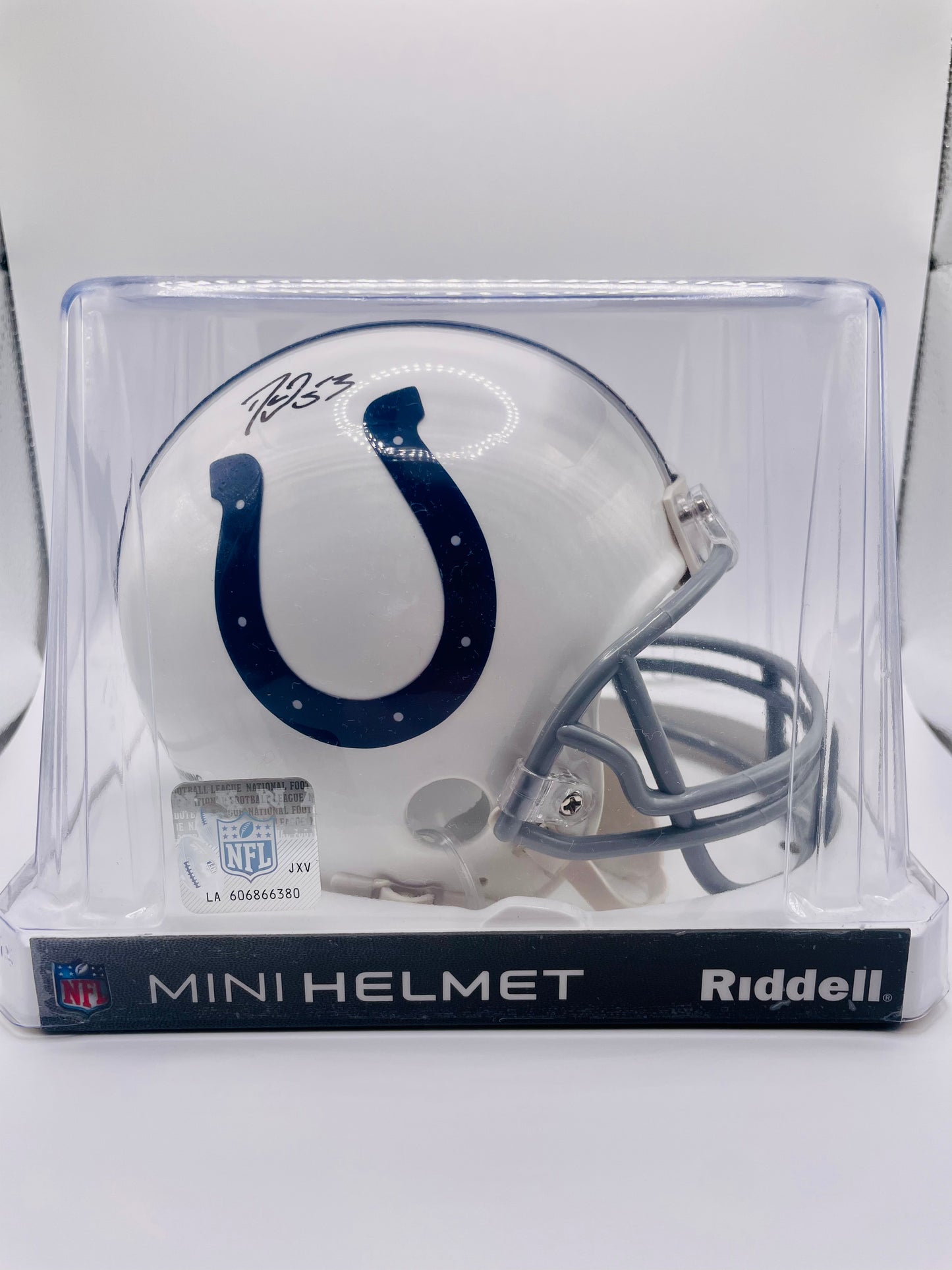 Darius Leonard Signed Mini Helmet