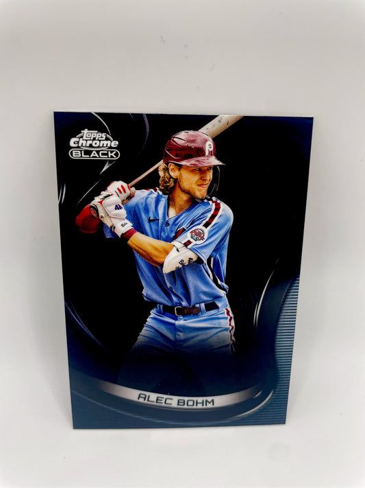 2022 Topps Chrome Black Alec Bohm