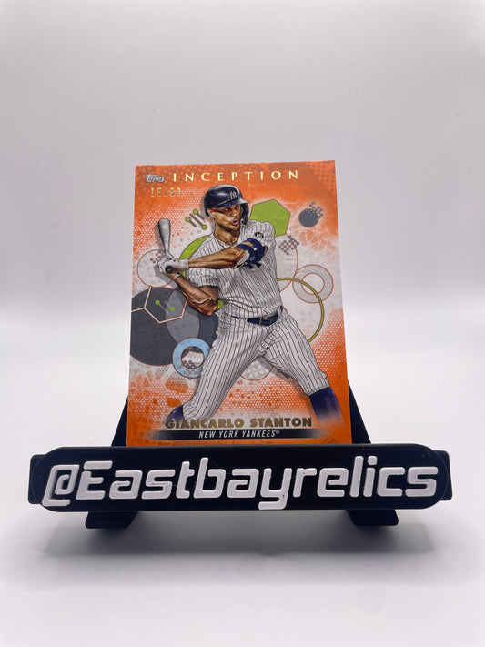 2022 Topps Inception Giancarlo Stanton orange parallel #15/50