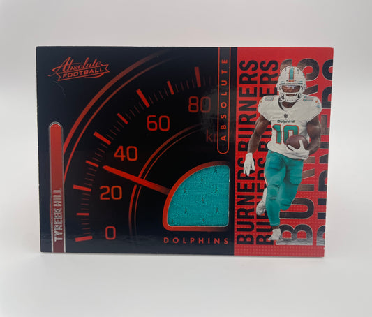 2022 panini absolute BURNERS 🔥 Tyreek Hill Jersey memorabilia